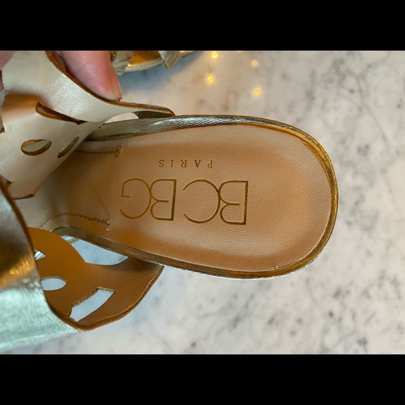 BCBG Hold Strappy Heels size 37 - Picture 6 of 8